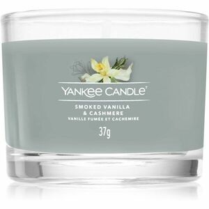Yankee Candle Smoked Vanilla & Cashmere votívna sviečka 37 g vyobraziť