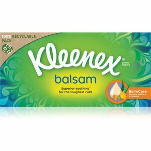 Kleenex Balsam Box papierové vreckovky 64 ks vyobraziť