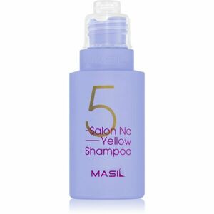 MASIL 5 Salon No Yellow fialový šampón neutralizujúci žlté tóny 50 ml vyobraziť