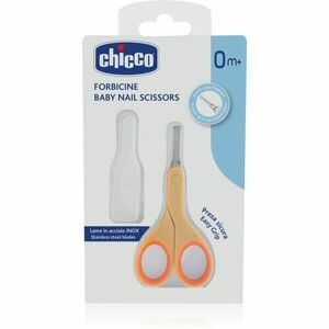 Chicco Baby Nail Scissors detské nožničky s guľatou špičkou 0 m+ 1 ks vyobraziť