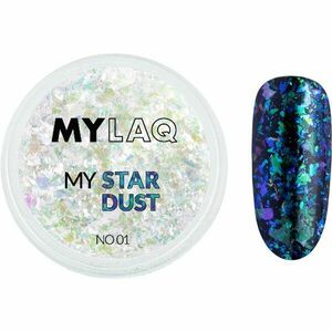 MYLAQ My Star Dust trblietky na nechty odtieň 01 0, 2 g vyobraziť
