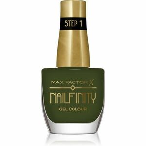 Max Factor Nailfinity Gel Colour gélový lak na nechty bez použitia UV/LED lampy odtieň 595 Green Room 12 ml vyobraziť