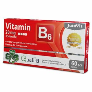 JUTAVIT Vitamín B6 20 mg 60 tabliet vyobraziť