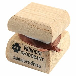 RAE Prírodný krémový deodorant drevená krabička Santalové drevo 50 ml vyobraziť