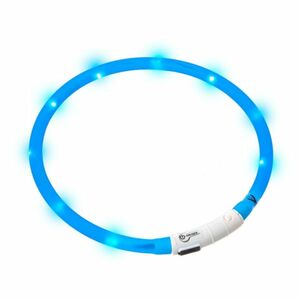KARLIE USB Visio Light svietiaci obojok pre psov modrý 20-70 cm vyobraziť
