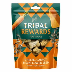 TRIBAL Rewards Cheese & Carrot & Sunflower Seed maškrta pre psov 125 g vyobraziť