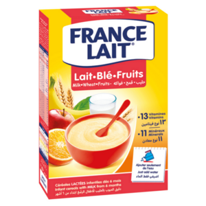 FRANCE LAIT Pšeničná mliečna kaša ovocná 250 g vyobraziť