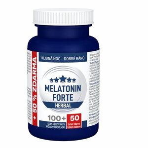 CLINICAL Melatonín forte herbal 100 + 50 tabliet ZADARMO vyobraziť