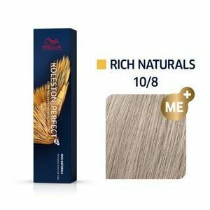 Wella Professionals Koleston Perfect Me+ Rich Naturals profesionálna permanentná farba na vlasy 10/8 60 ml vyobraziť