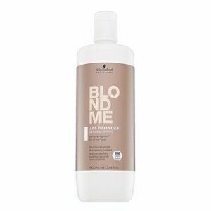 Schwarzkopf Professional BlondMe All Blondes Detox Shampoo posilujúci šampón pre blond vlasy 1000 ml vyobraziť