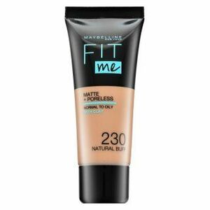 Maybelline Foundation Matte + Poreless 230 Natural Buff tekutý make-up pre zjednotenú a rozjasnenú pleť 30 ml vyobraziť
