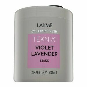 Lakmé Teknia Color Refresh Violet Lavender Mask vyživujúca maska ​​s farebnými pigmentmi pre vlasy s fialovými odtieňmi 1000 ml vyobraziť