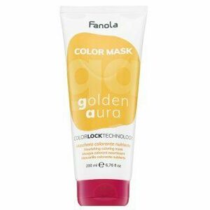 Fanola Color Mask vyživujúca maska ​​s farebnými pigmentmi pre oživenie farby Golden Aura 200 ml vyobraziť