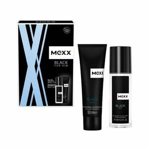 MEXX BLACK MAN deodorant 75ML + sprchový gél 50ML vyobraziť