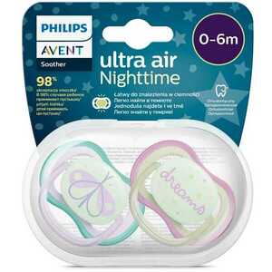 Philips AVENT Cumlík Ultra air nočný 0-6m dievča 2ks vyobraziť
