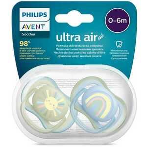 Philips AVENT Cumlík Ultra air obrázok 0-6m chlapec (dúha) 2ks vyobraziť