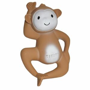 Tikiri Safari - hrkálka a hryzátko z prírodnej gumy - Opica vyobraziť