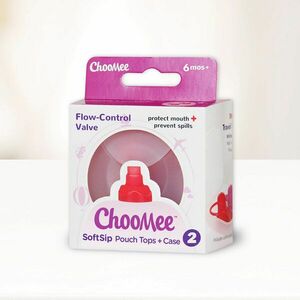 ChooMee SoftSip náustky na kapsičku 2ks v puzdre - Red / Purple vyobraziť