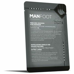 ManFoot Exfoliačné ponožky pre mužov XL vyobraziť