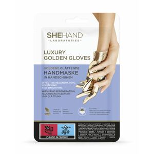SheHand Luxury Golden - Zlaté zjemňujúce rukavice vyobraziť