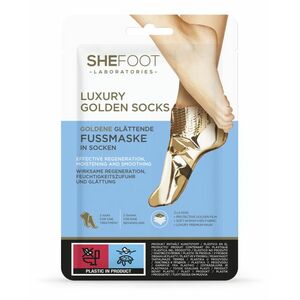 SheFoot Luxury Golden - Zlaté zjemňujúce ponožky vyobraziť