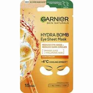 GARNIER Povzbudzujúca očná maska Moisture + Fresh look so šťavou z pomaranča a kyselinou hyalurónovou vyobraziť
