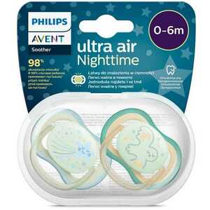 Philips AVENT Cumlík Ultra air nočný 0-6m chlapec 2ks vyobraziť