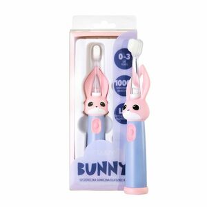 VITAMMY Bunny Sonická zubná kefka pre deti s LED svetlom a nanovláknami, 0-3 roky vyobraziť
