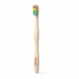 KUMPAN Detská bambusová zubná kefka dúhová vyobraziť