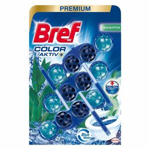 BREF Color Aktiv Tuhý WC blok Eucalyptus 3 x 50 g vyobraziť
