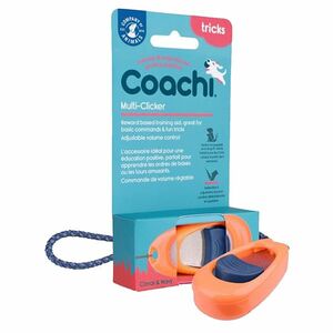 COACHI Multi-Clicker Tréningový clicker oranžový 1 ks vyobraziť