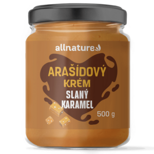 ALLNATURE Arašidový krém slaný karamel 500 g vyobraziť
