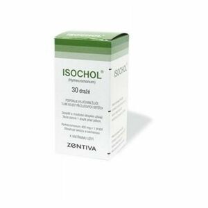 ISOCHOL 400 mg obalené tablety 30 kusov vyobraziť