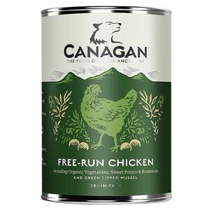 CANAGAN Free-run chicken konzerva pre psov 400 g vyobraziť