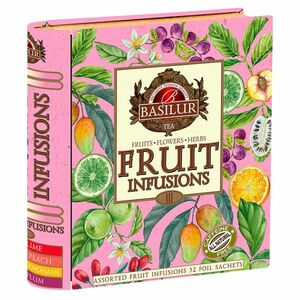 BASILUR Fruit infusions book assorted III ovocné čaje 32 sáčkov vyobraziť