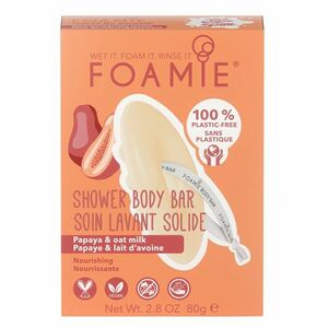 FOAMIE Vyživujúca sprchová starostlivosť Oat to Be Smooth Shower Body Bar 80 g vyobraziť