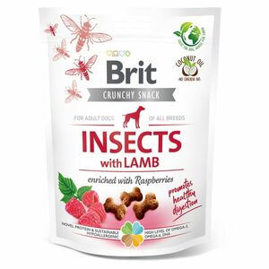 BRIT Care Crunchy Snack Insects with Lamb maškrty pre psov 200 g vyobraziť