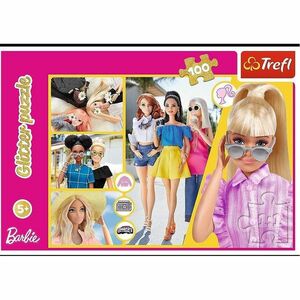 TREFL Puzzle Glitter Trblietavá Barbie/Mattel 100 ks vyobraziť