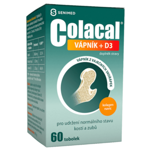 COLACAL Vápnik + D3 60 toboliek vyobraziť
