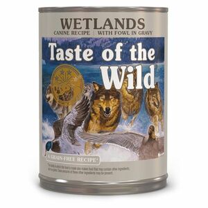 TASTE OF THE WILD Wetlands Wild Fowl konzerva pre psov 390 g vyobraziť