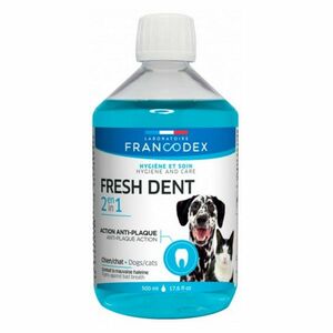 FRANCODEX Fresh Dent pre psov a mačky 500 ml vyobraziť