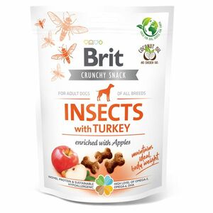 BRIT Care Crunchy Snack Insects with Turkey maškrty pre psov 200 g vyobraziť