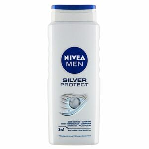 NIVEA Men Silver Protect Sprchový gél 500 ml vyobraziť