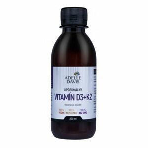 ADELLE DAVIS Lipozomálny vitamín D3+K2 200 ml vyobraziť
