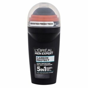 L'ORÉAL Men Expert 5in1 Antiperspirant Roll-on Carbon Protect 50 ml vyobraziť