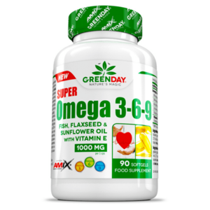 GREENDAY Super omega 3-6-9 90 kapsúl vyobraziť