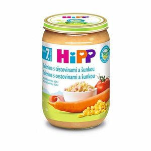 HIPP Junior Zelenina s cestovinami a šunkou BIO 220 g vyobraziť