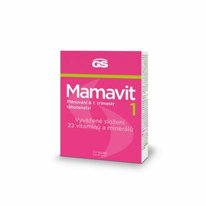 GS Mamavit 1 Plánovanie a 1.trimester 30 tabliet vyobraziť