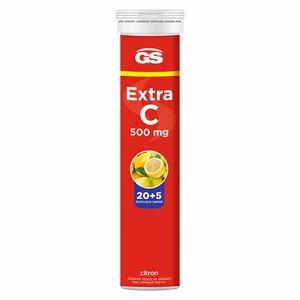 GS Extra C 500 mg citrón 20 + 5 šumivých tabliet vyobraziť