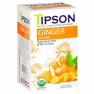 TIPSON Ginger original bylinný čaj BIO 20 vrecúšok vyobraziť
